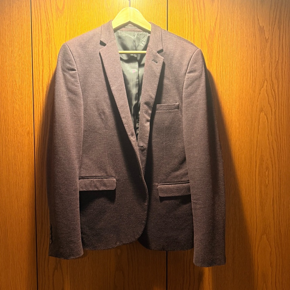 40R Plum Top Man Sport Coat